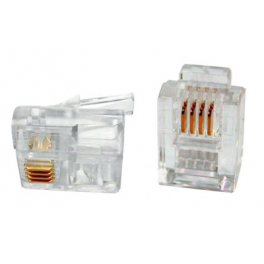 RJ-11 PLUG: 6P4C RJ-11 PLUG: 6P4C
